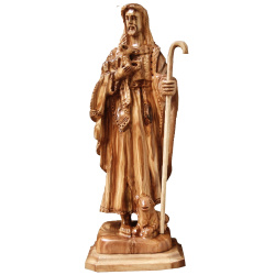 jesus christ good shepherd statue