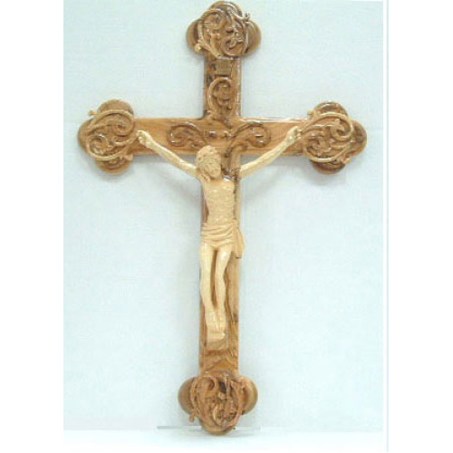 Budded crucifix