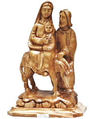 flight egypt statue