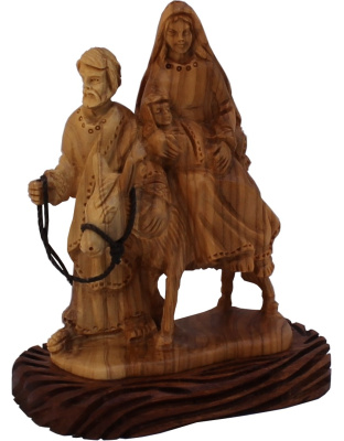 flight egypt statue