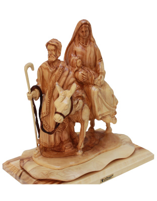 flight egypt statue