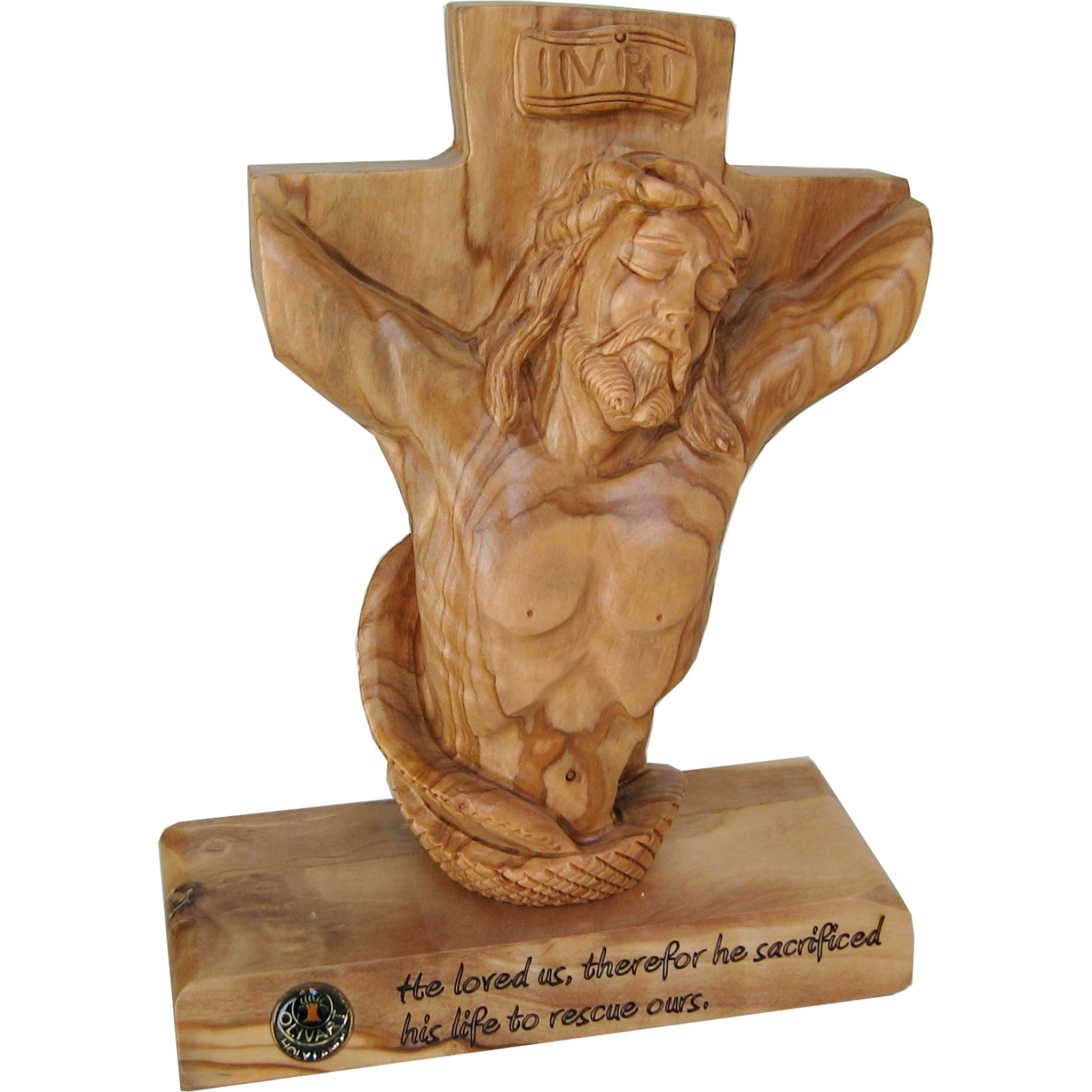 jesus crucified bust