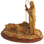 jesus christ good shepherd statue