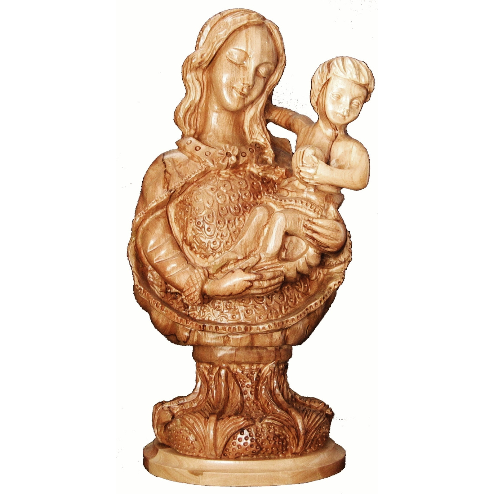 madonna infant jesus bust