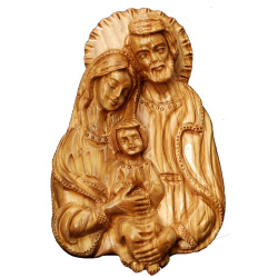 holy family wall plaque