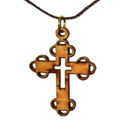 Roman Cross Necklace 