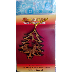 nativity christmas tree ornament