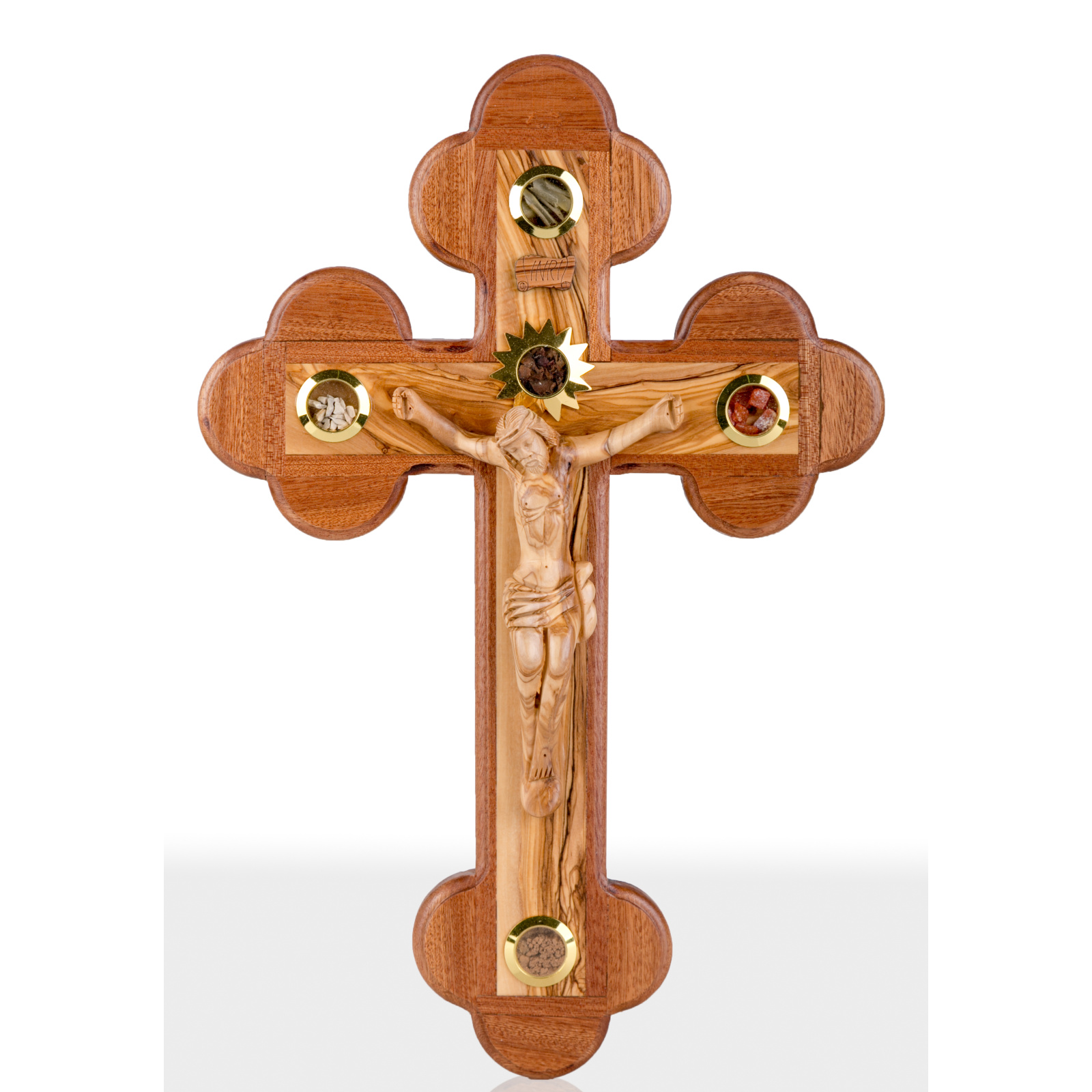 Large Olive Wood wall Crucifix