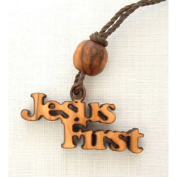Jesus First pendant