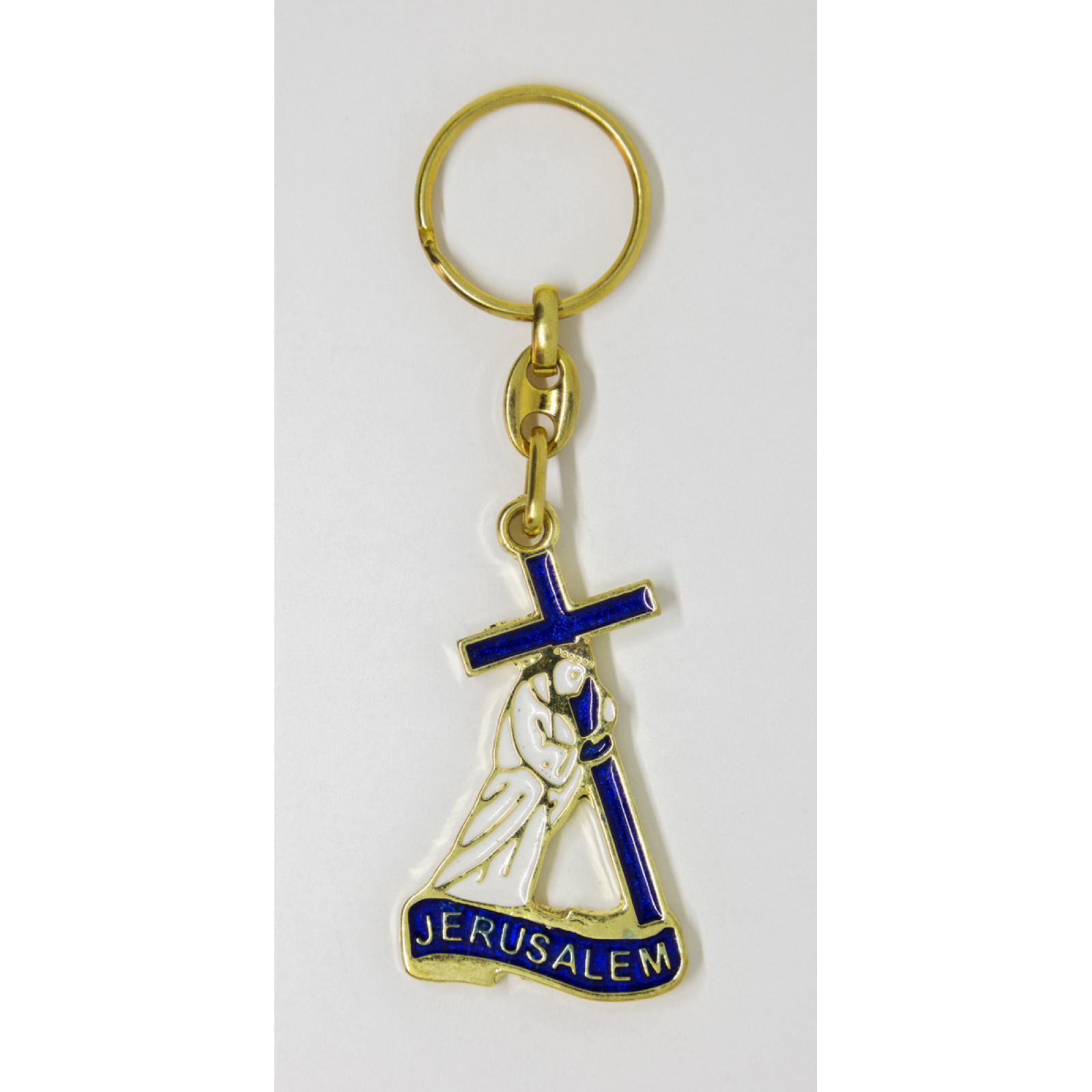 Christ Carrying the cross keychain
