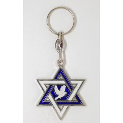 Star of David with the Dove of Peace