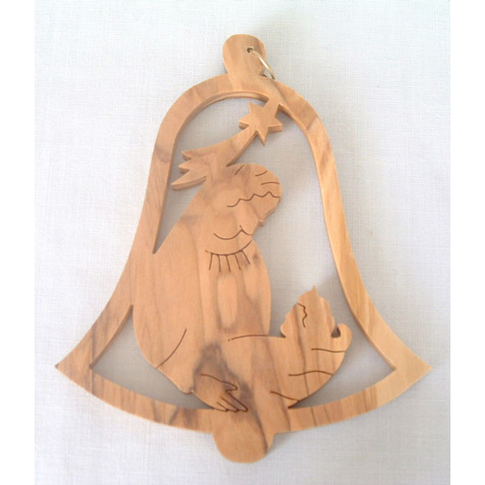 Madonna and child ornament