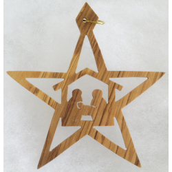 Nativity Star ornament