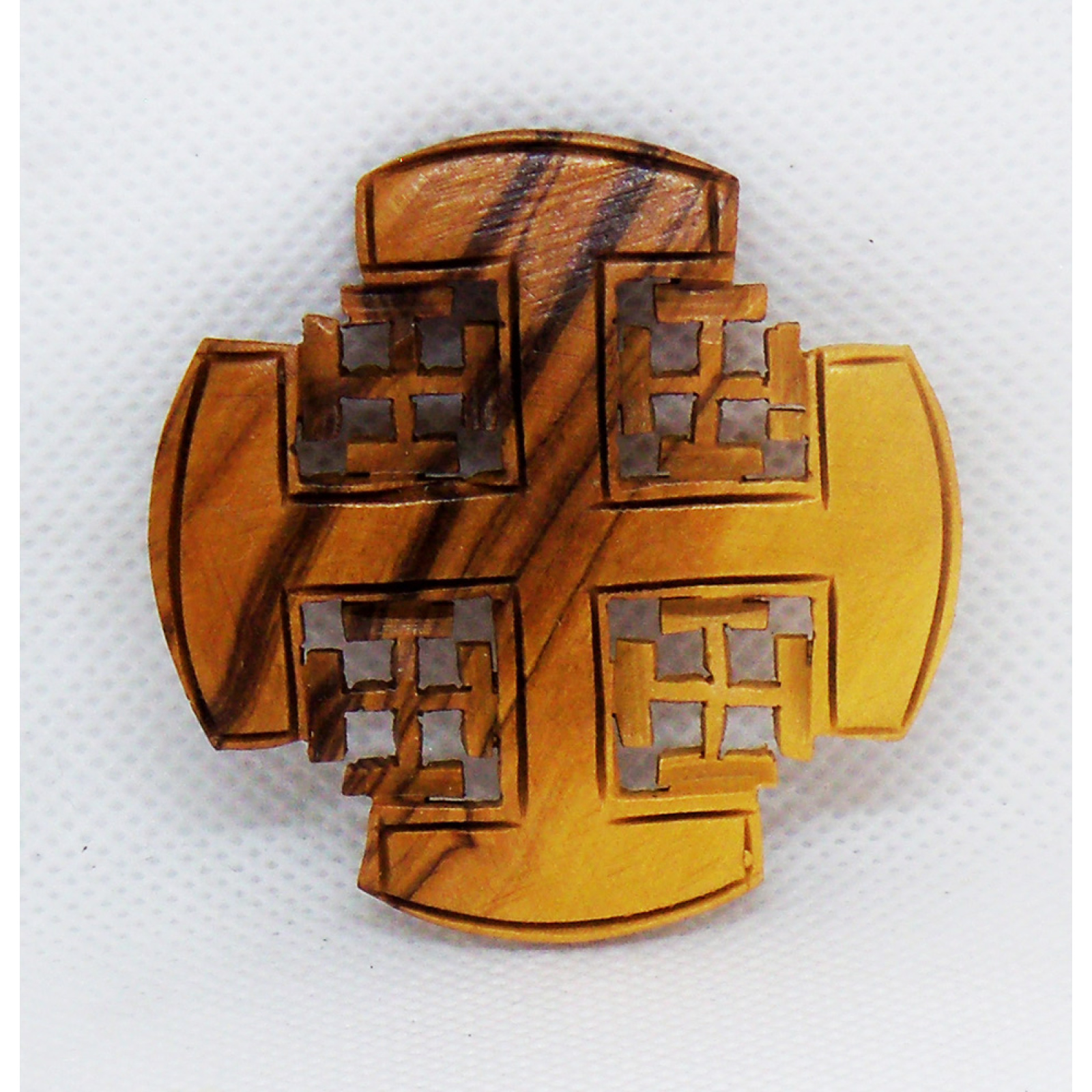 Jerusalem cross brooch