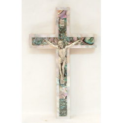Mother of pearl crucifix