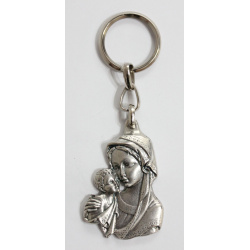 Madonna and Child key ring