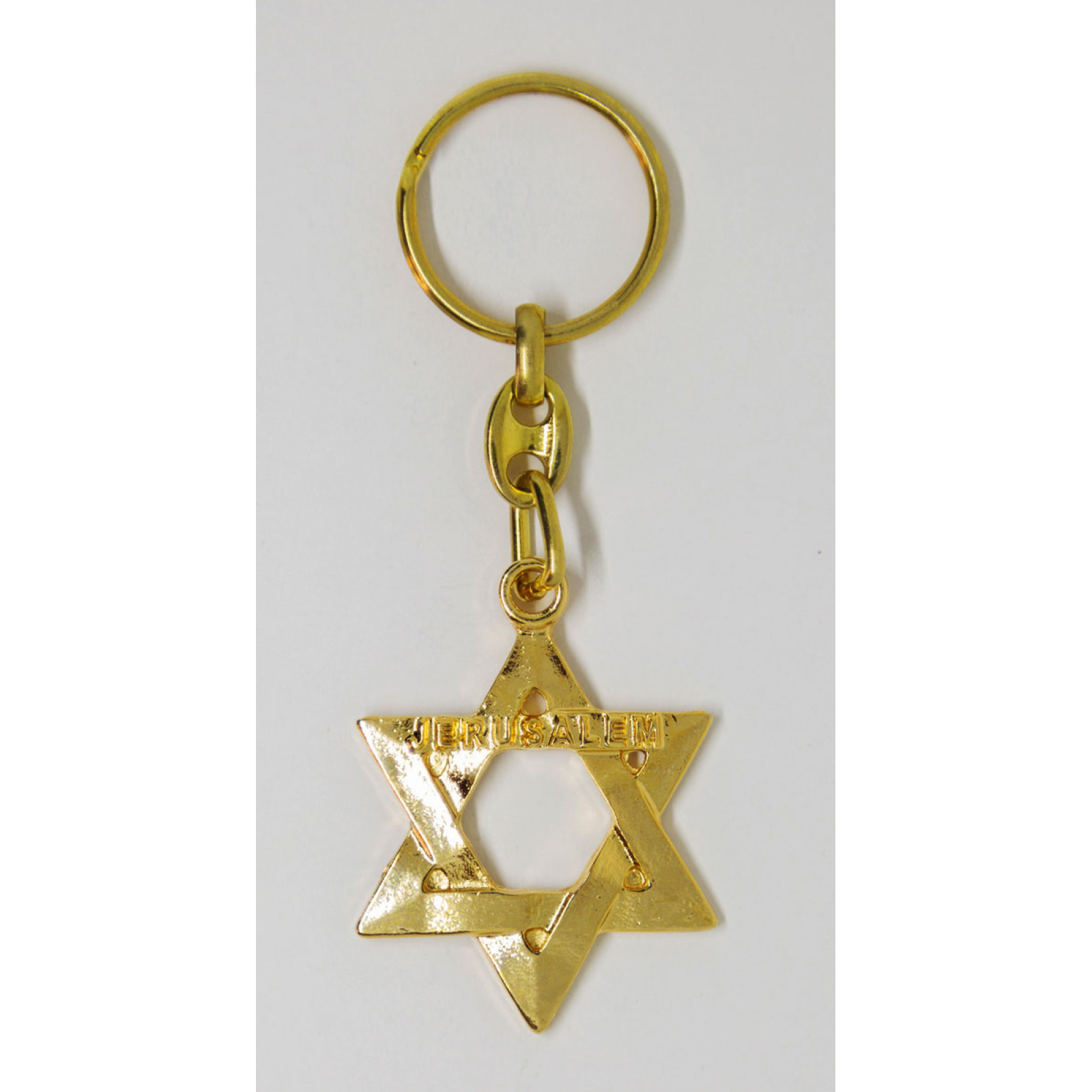 Star of David keychain
