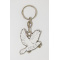 Dove of peace key chain